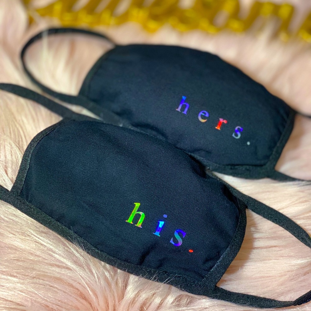 Couples Matching Masks | His & Hers | Super Soft